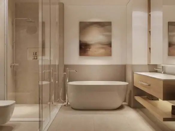Vida Residences Saadiyat Island — ванная комната