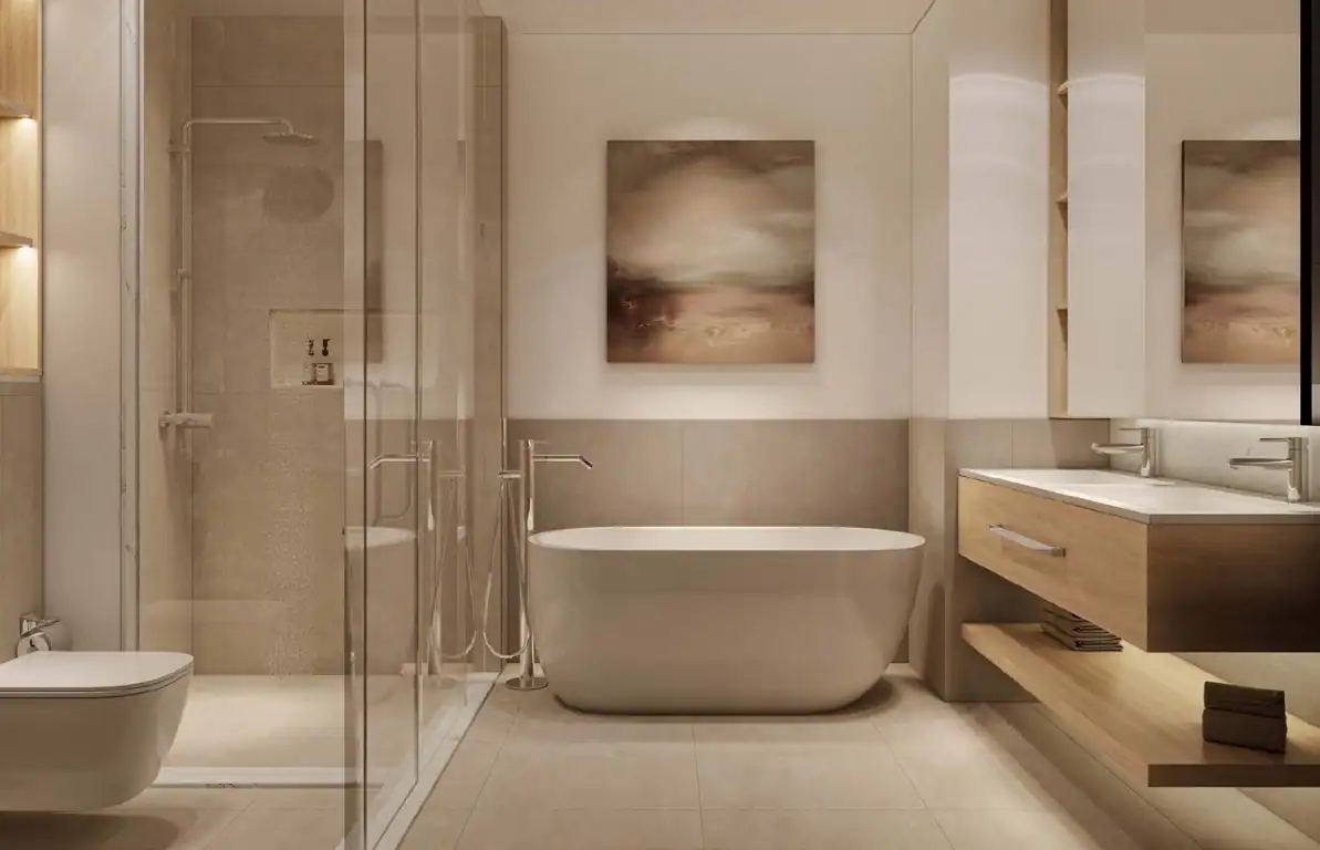 Vida Residences Saadiyat Island — ванная комната