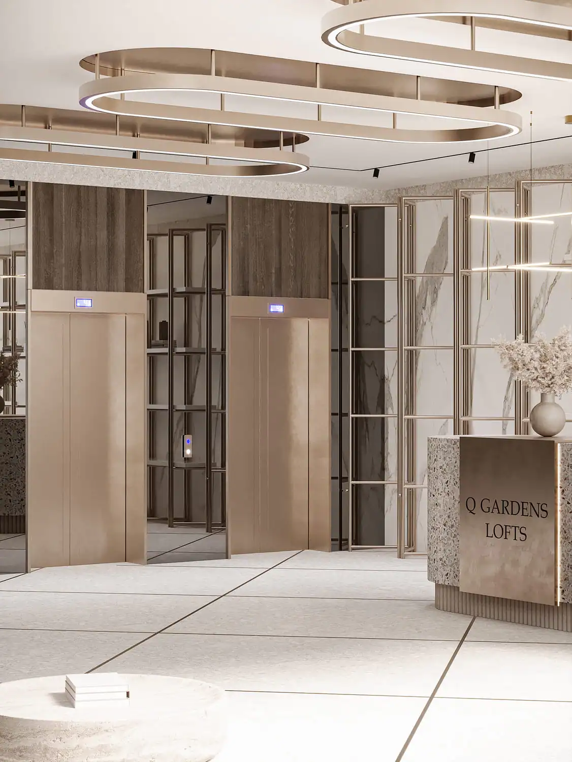 Q Gardens Loft в районе JVC (Джумейра Вилладж Серкл) — фото 19