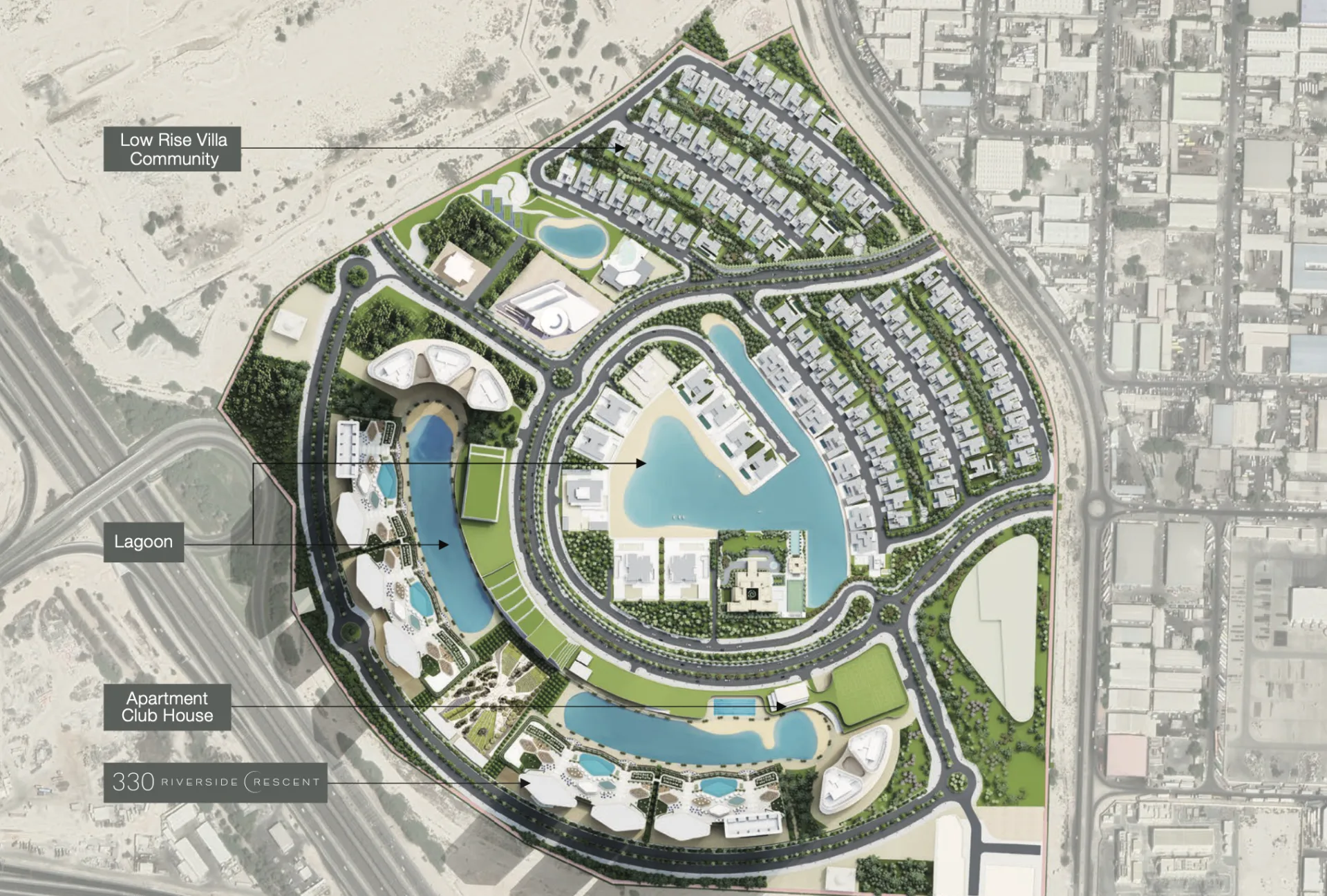 330 Riverside Crescent в районе Sobha Hartland — фото 9