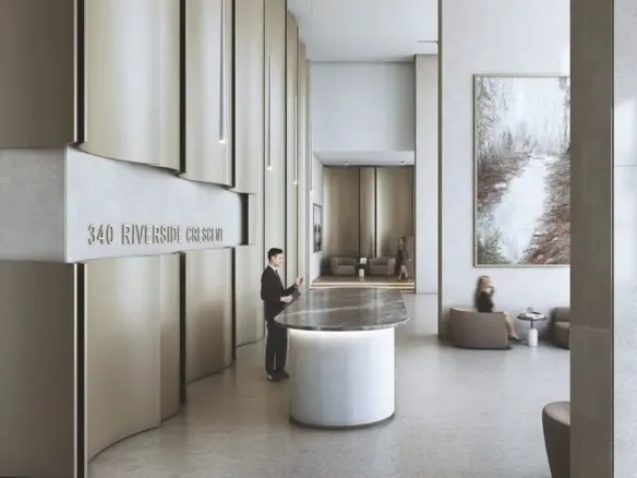 340 Riverside Crescent — лобби