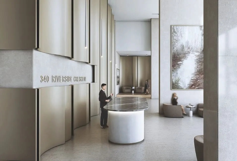 340 Riverside Crescent — лобби