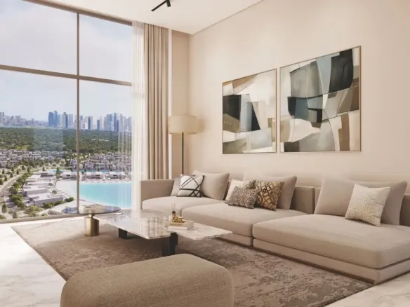 340 Riverside Crescent — интерьер гостиной