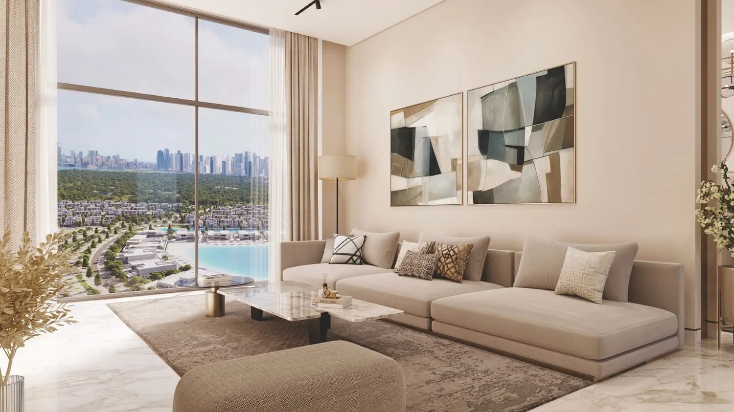 340 Riverside Crescent — интерьер гостиной