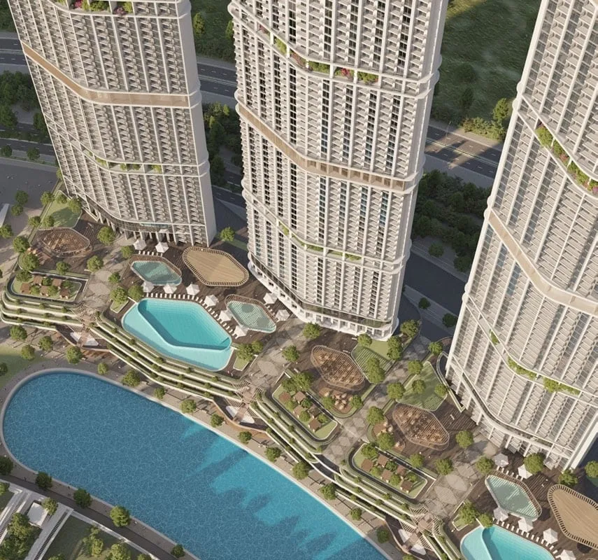 350 Riverside Crescent — вид на комплекс