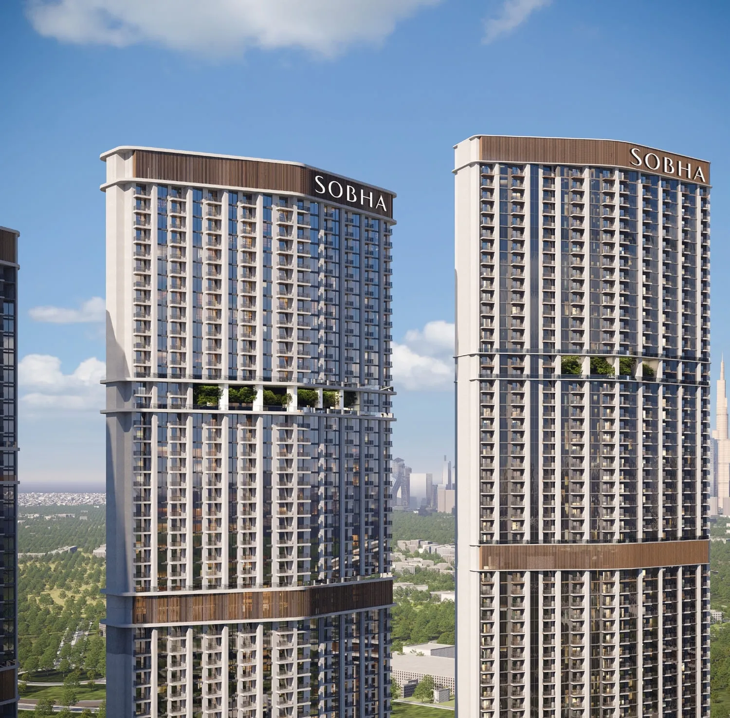 360 Riverside Crescent — вид на комплекс