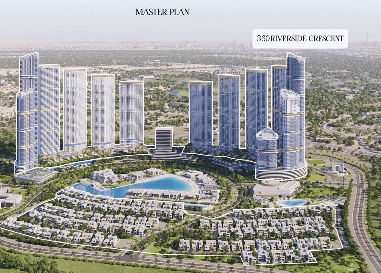 360 Riverside Crescent в районе Sobha Hartland — фото 9