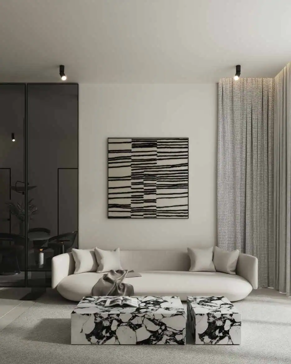 Sonate Residences — интерьер гостиной, фото 9