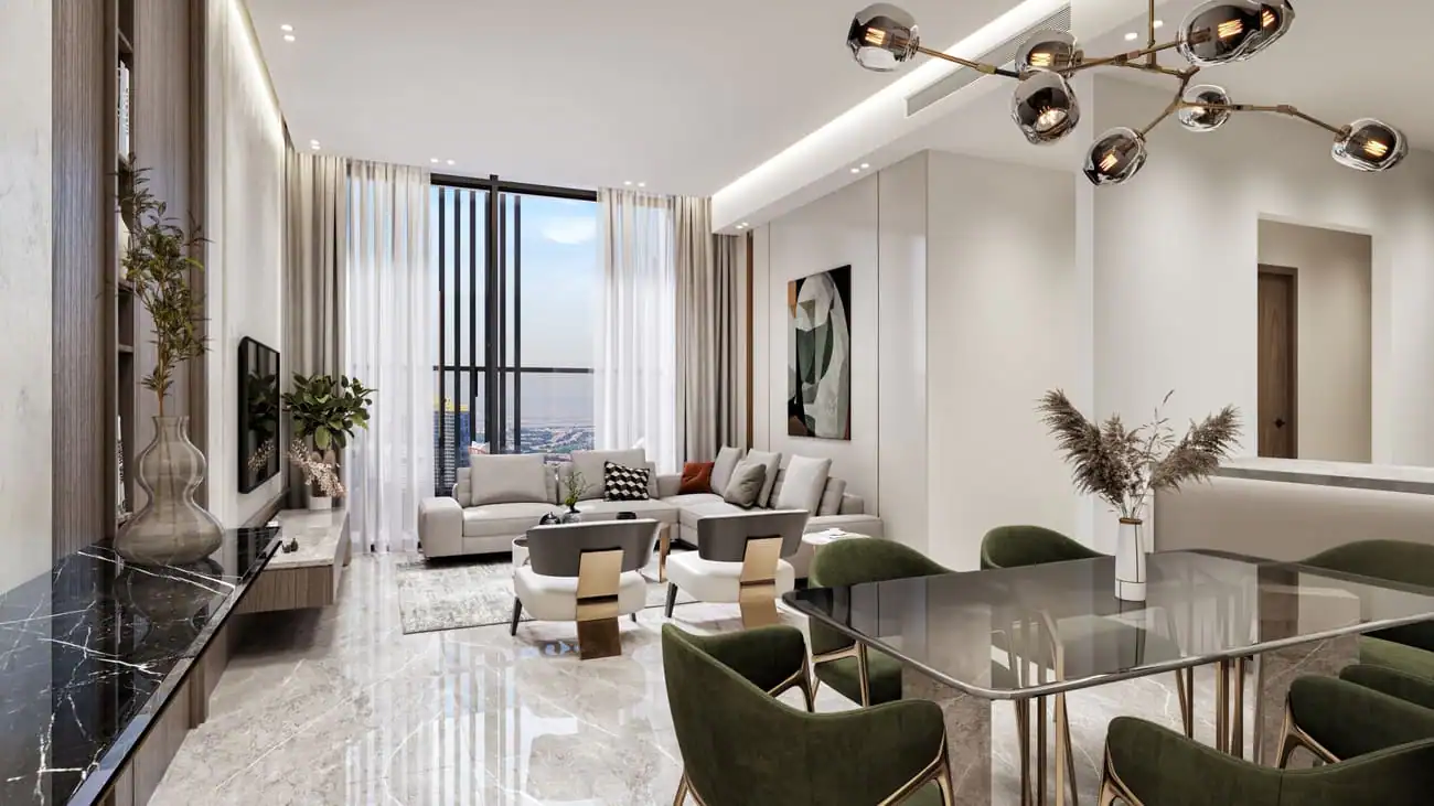 Palatium Residence в районе JVC (Джумейра Вилладж Серкл) — фото 18