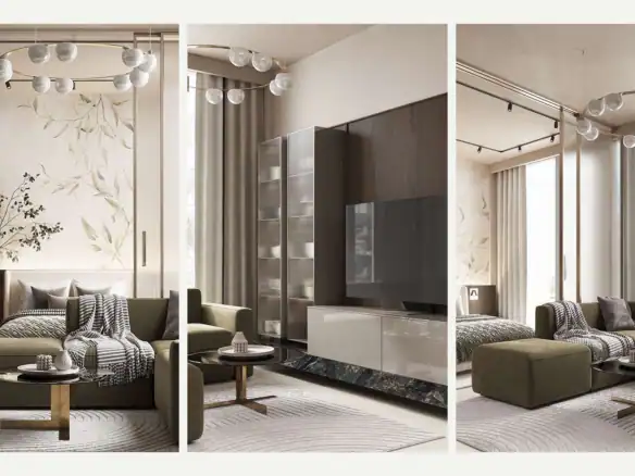 Olivia Gardens — интерьер гостиной