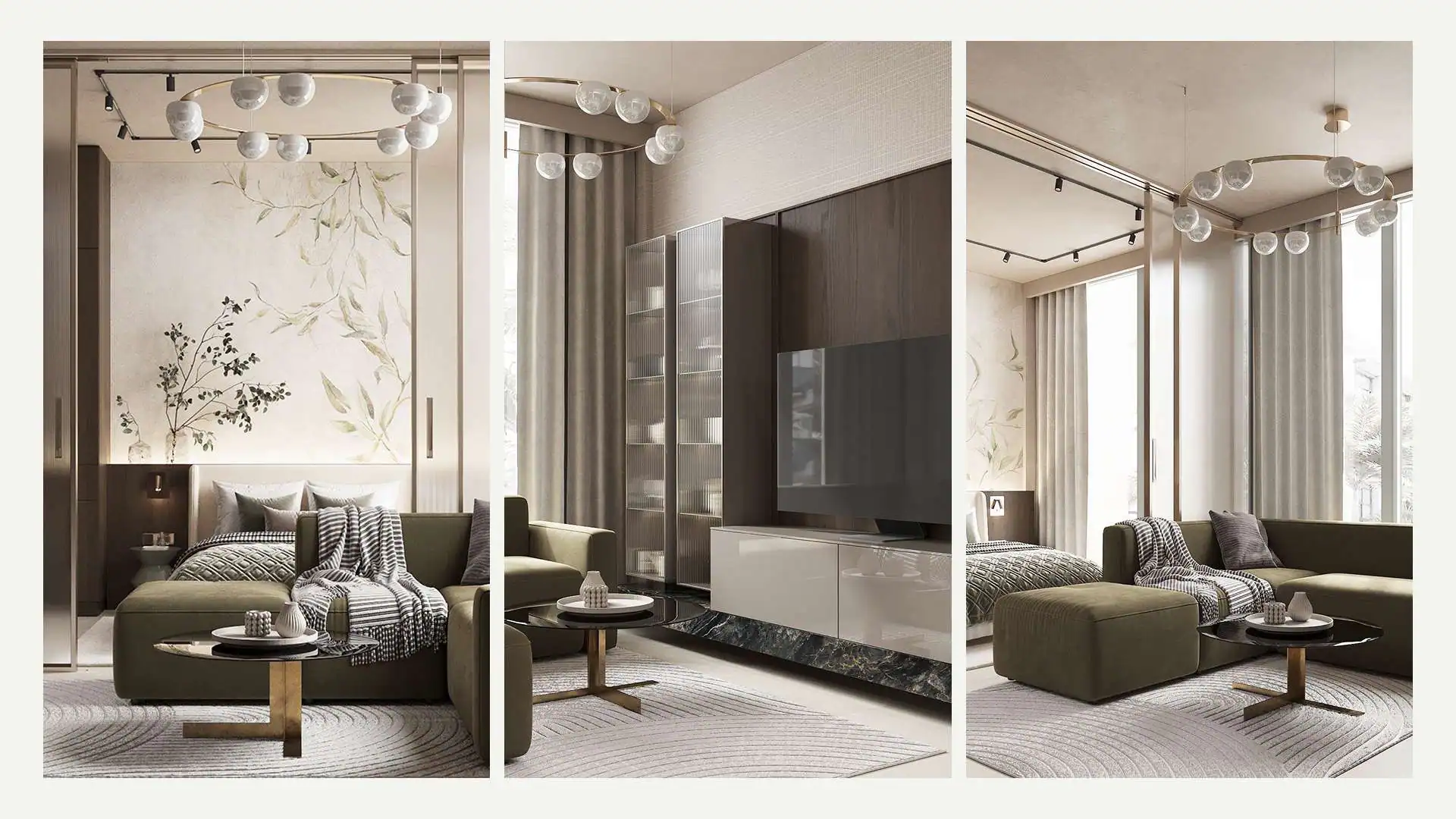 Olivia Gardens — интерьер гостиной