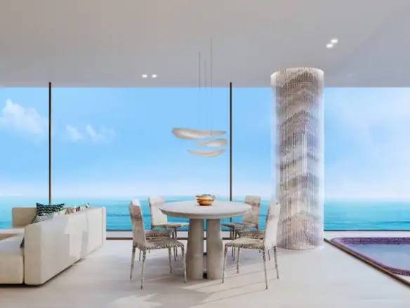 Trio Isle — интерьер гостиной, фото 7