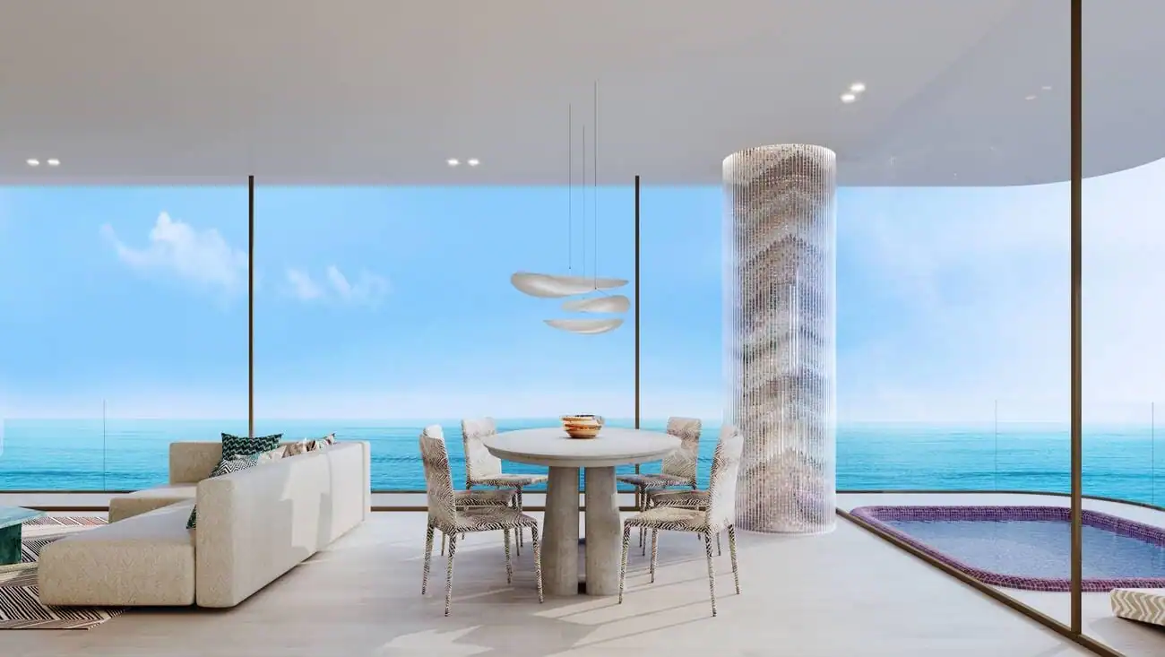 Trio Isle — интерьер гостиной, фото 7