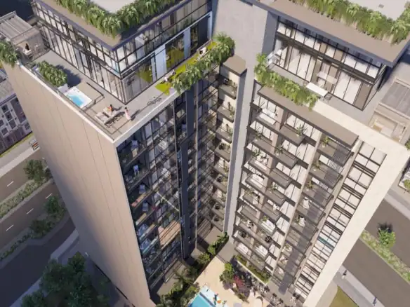 Palatium Residence в районе JVC (Джумейра Вилладж Серкл) — фото 4