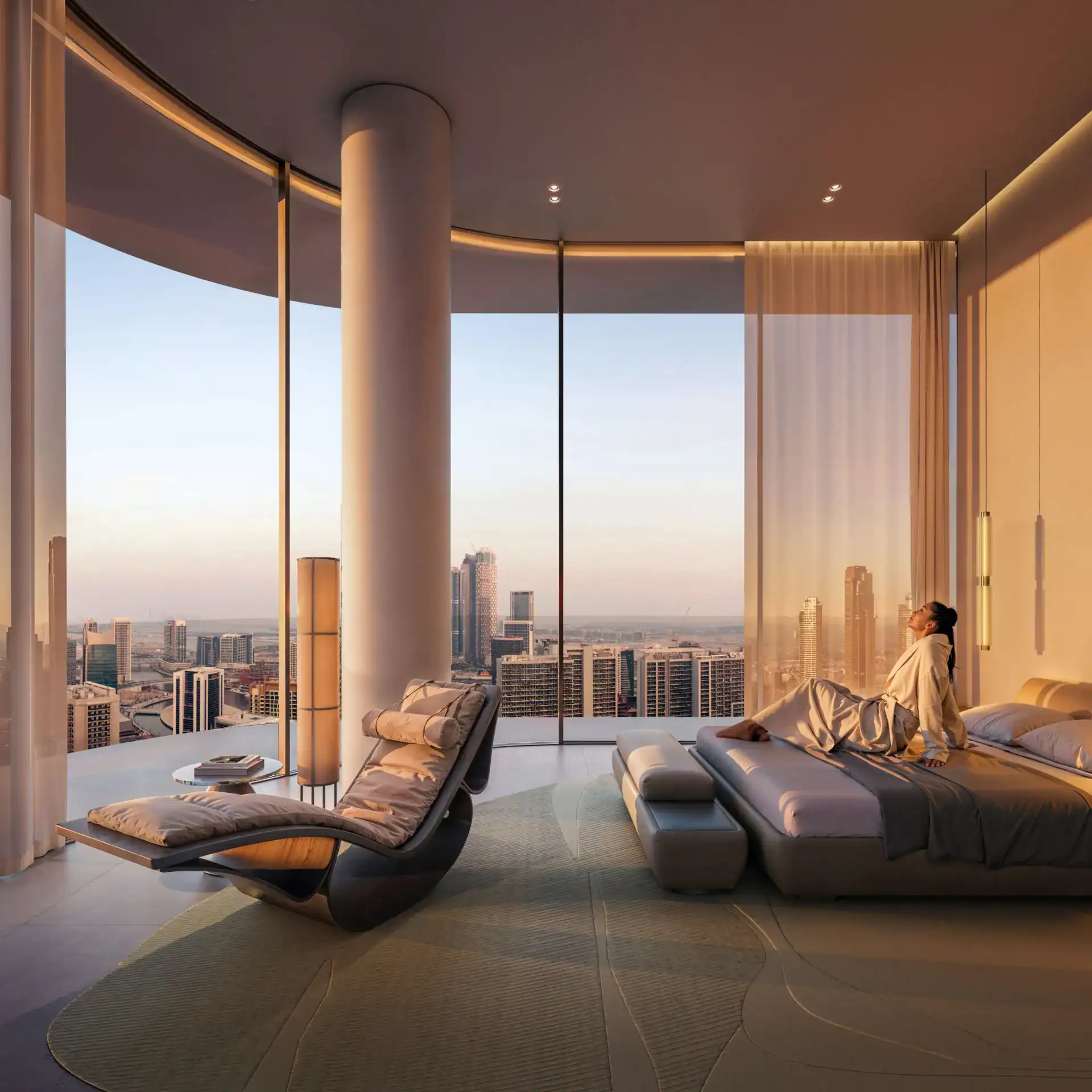 Inaura Hotels & Residences Downtown — спальня, фото 12