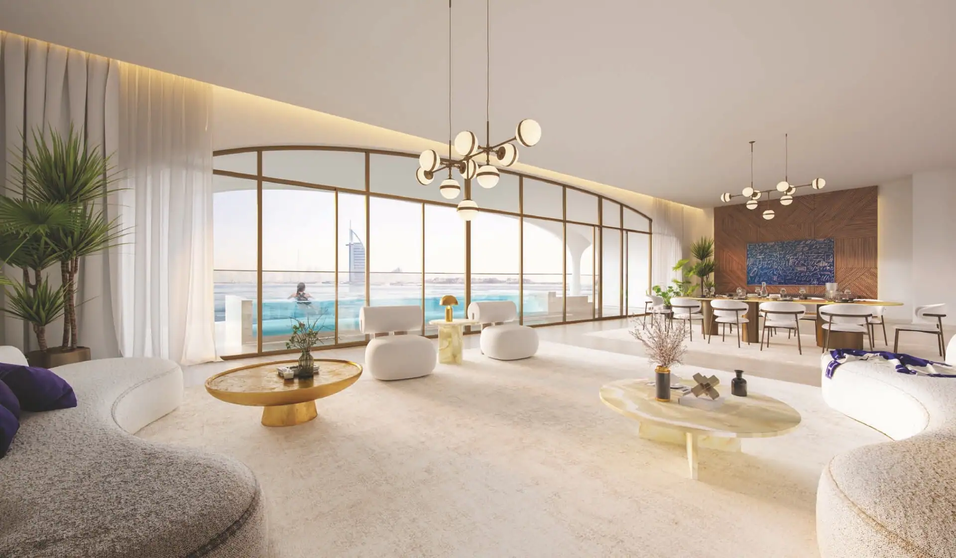 Ellington Ocean House — интерьер гостиной