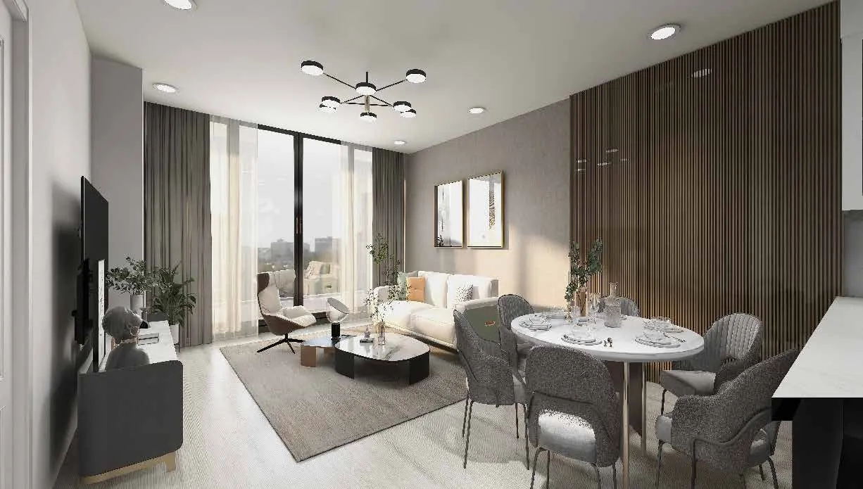 7 Park Central By Meteora — интерьер гостиной