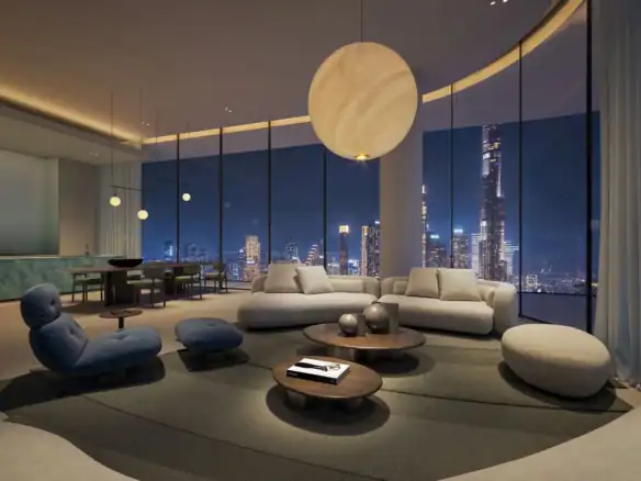 Inaura Hotels & Residences Downtown — интерьер гостиной, фото 13
