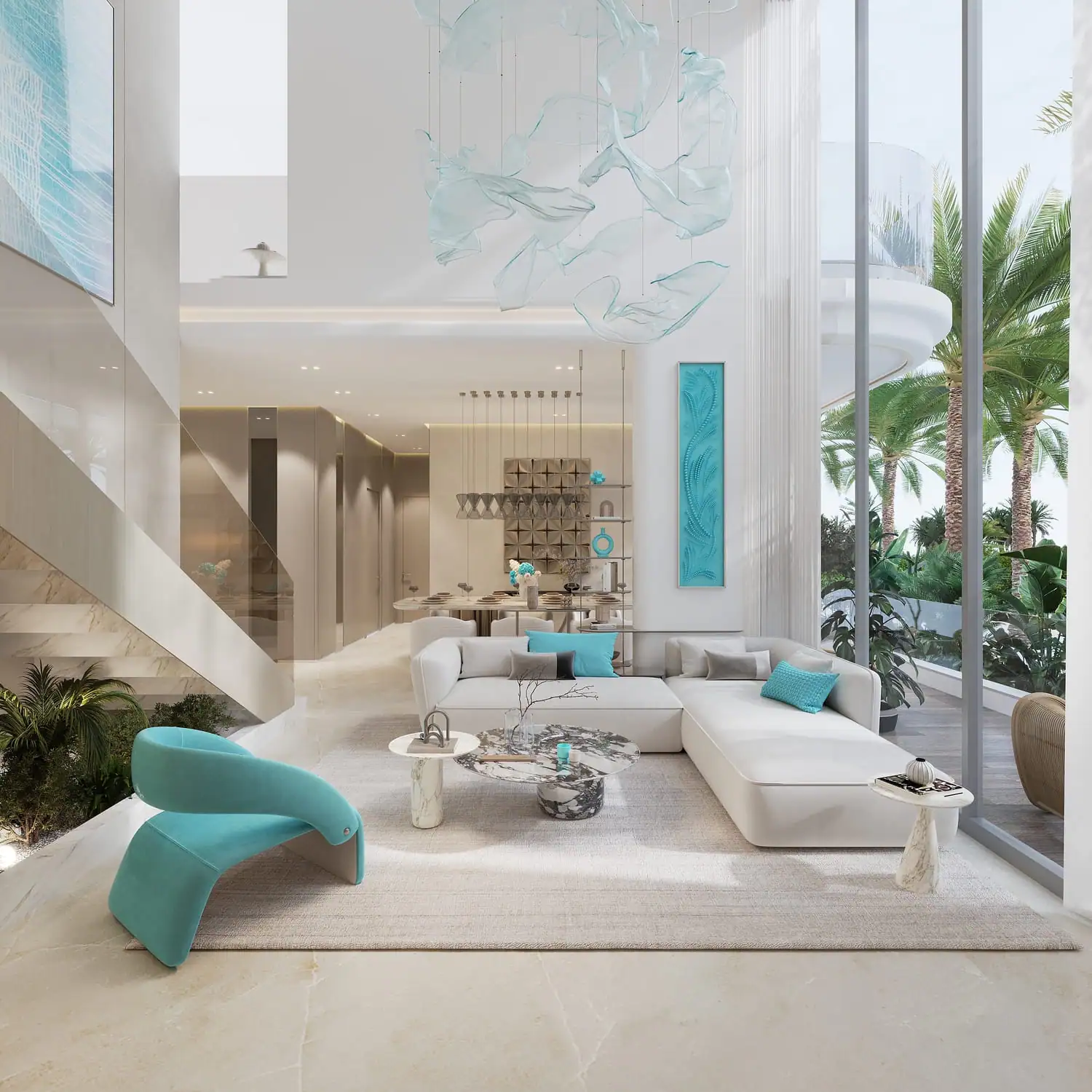 Reef 997 — интерьер гостиной, фото 9