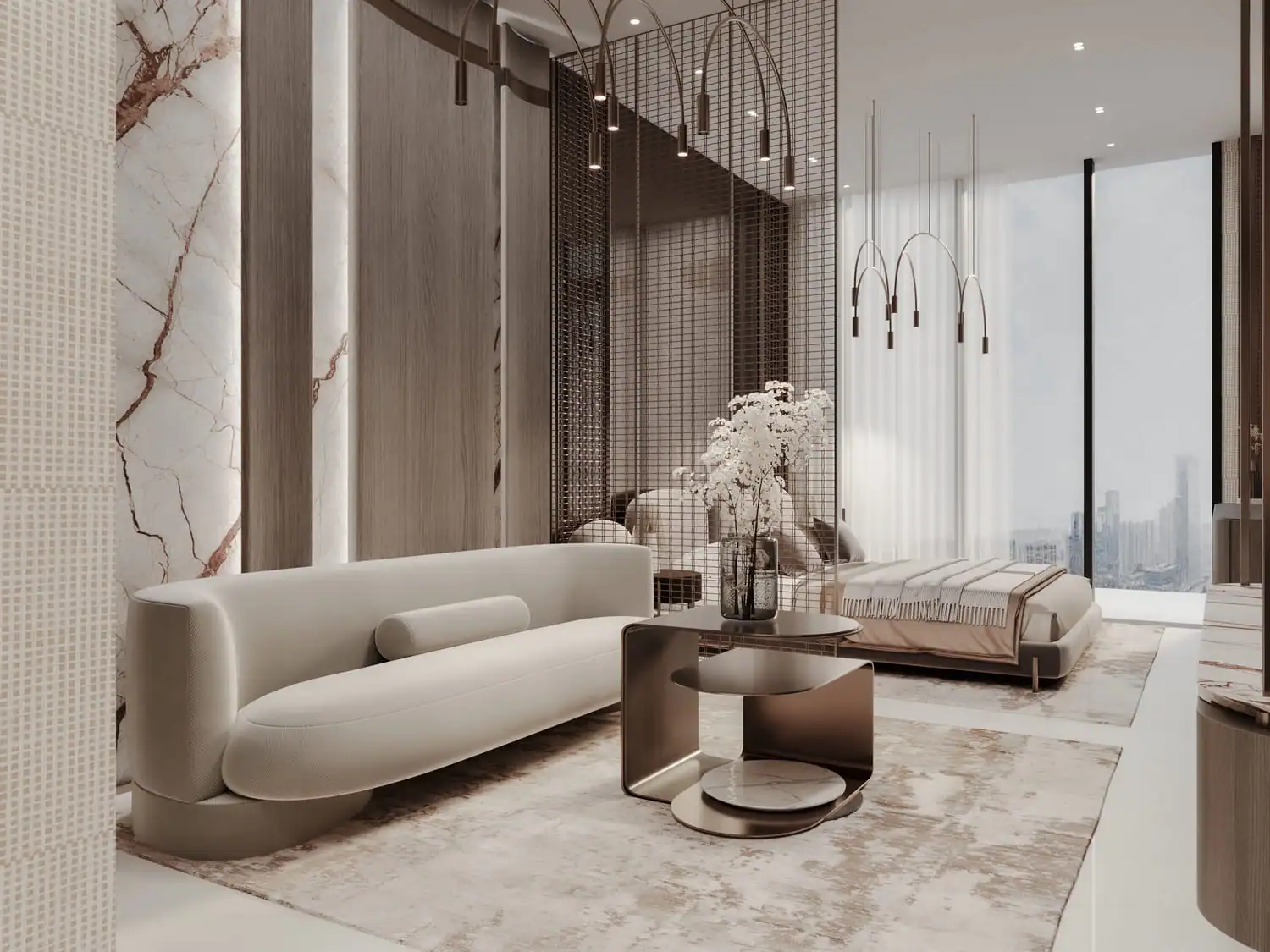 Laya Courtyard — интерьер спальни