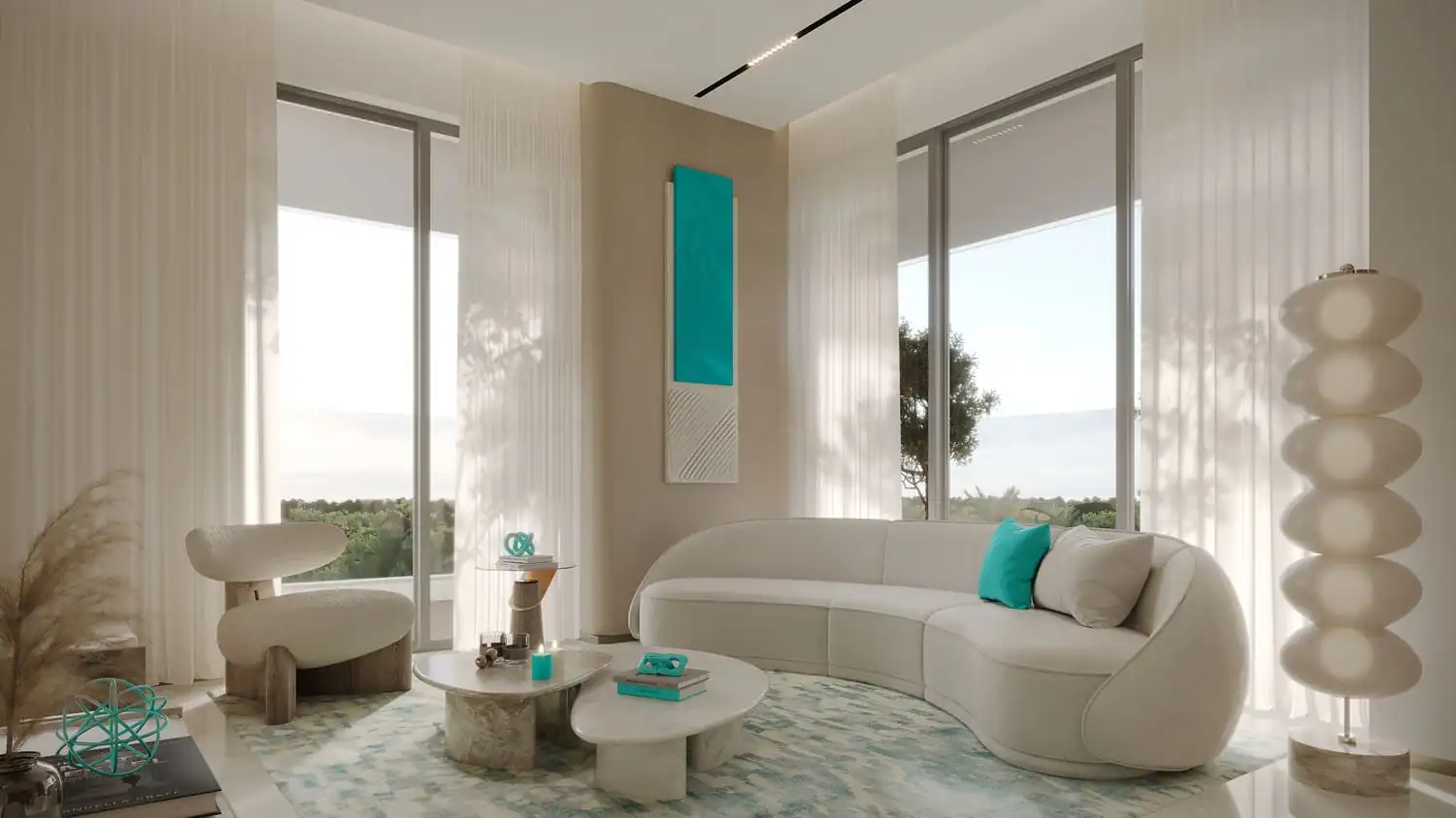 Reef 997 — интерьер гостиной, фото 10