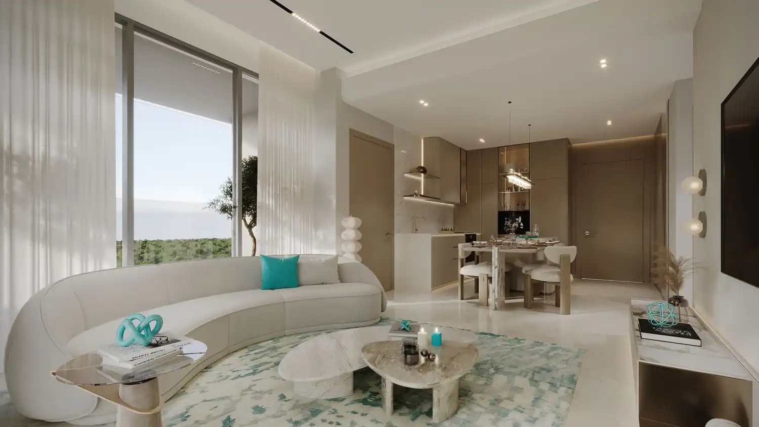 Reef 997 — интерьер гостиной, фото 12