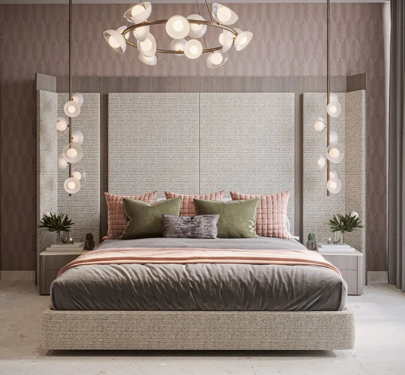 Lucky Oasis Residence — спальня