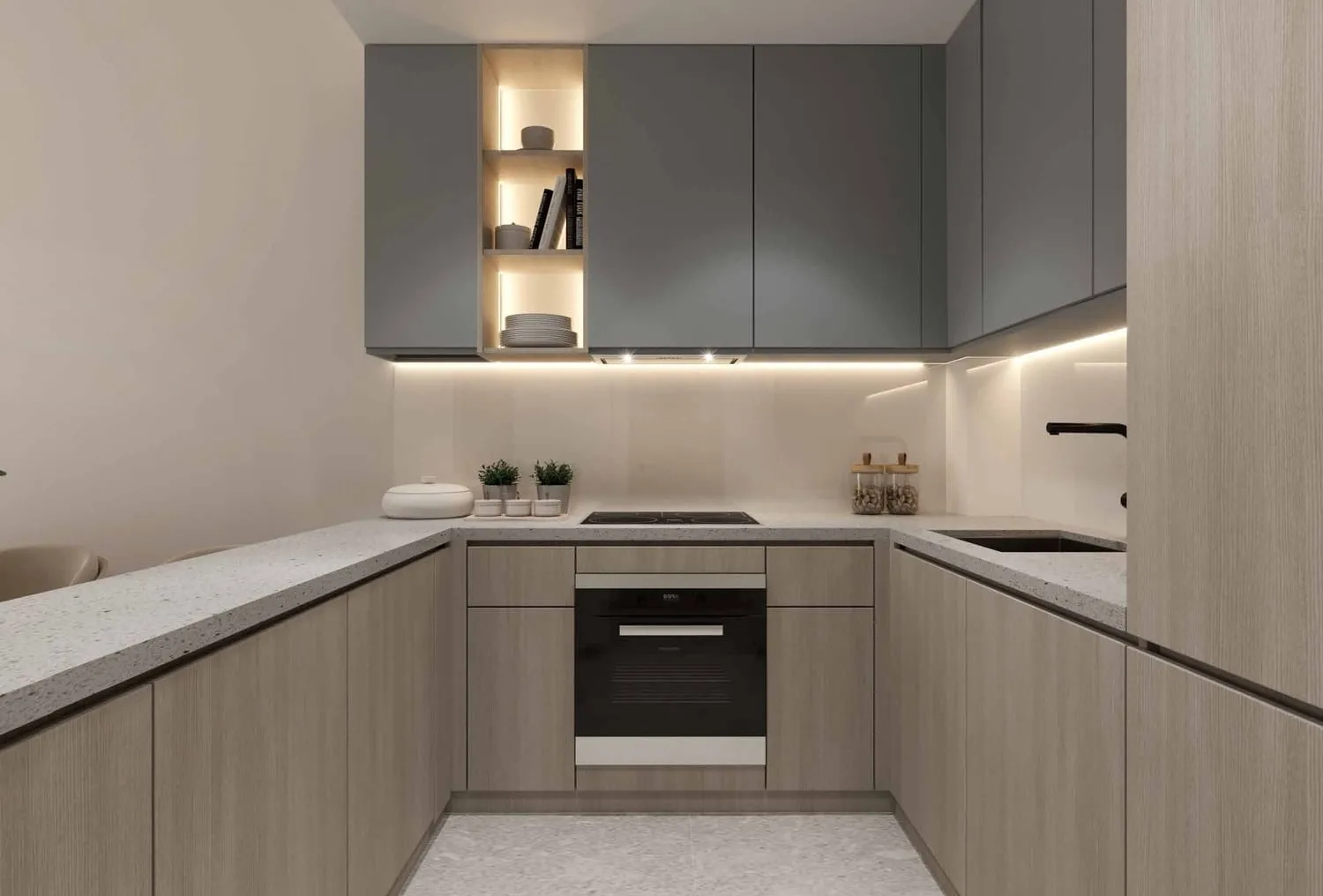 Aark Residences — кухня, фото 12