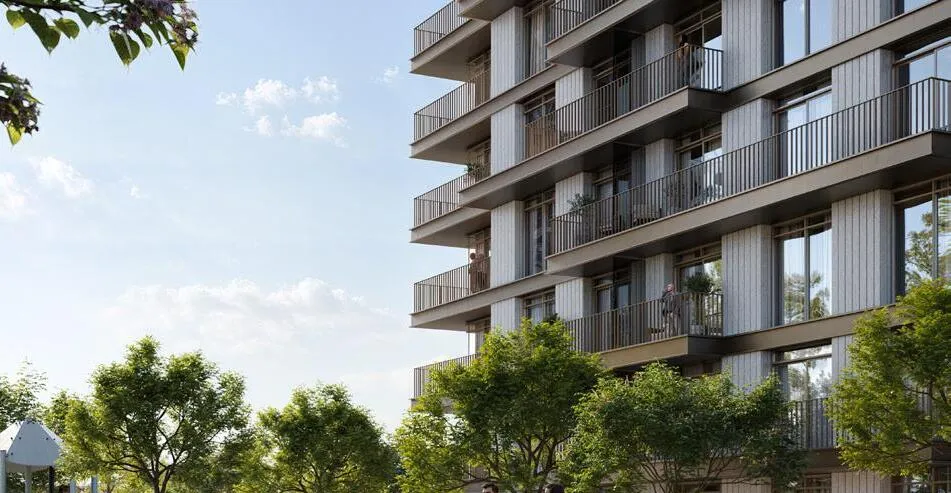 Address Residences Dubai Creek Harbour — фасад здания