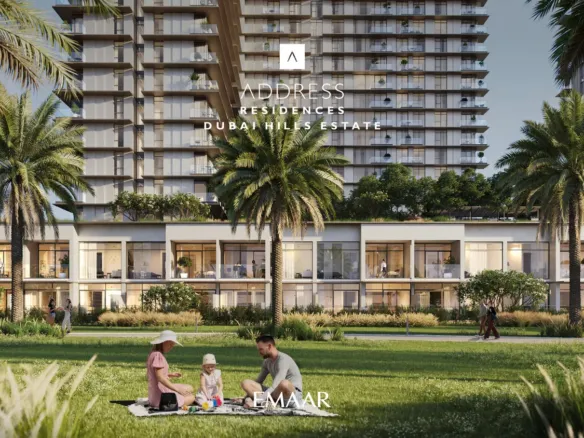 Address Residences Dubai Hills Estate — вид на комплекс