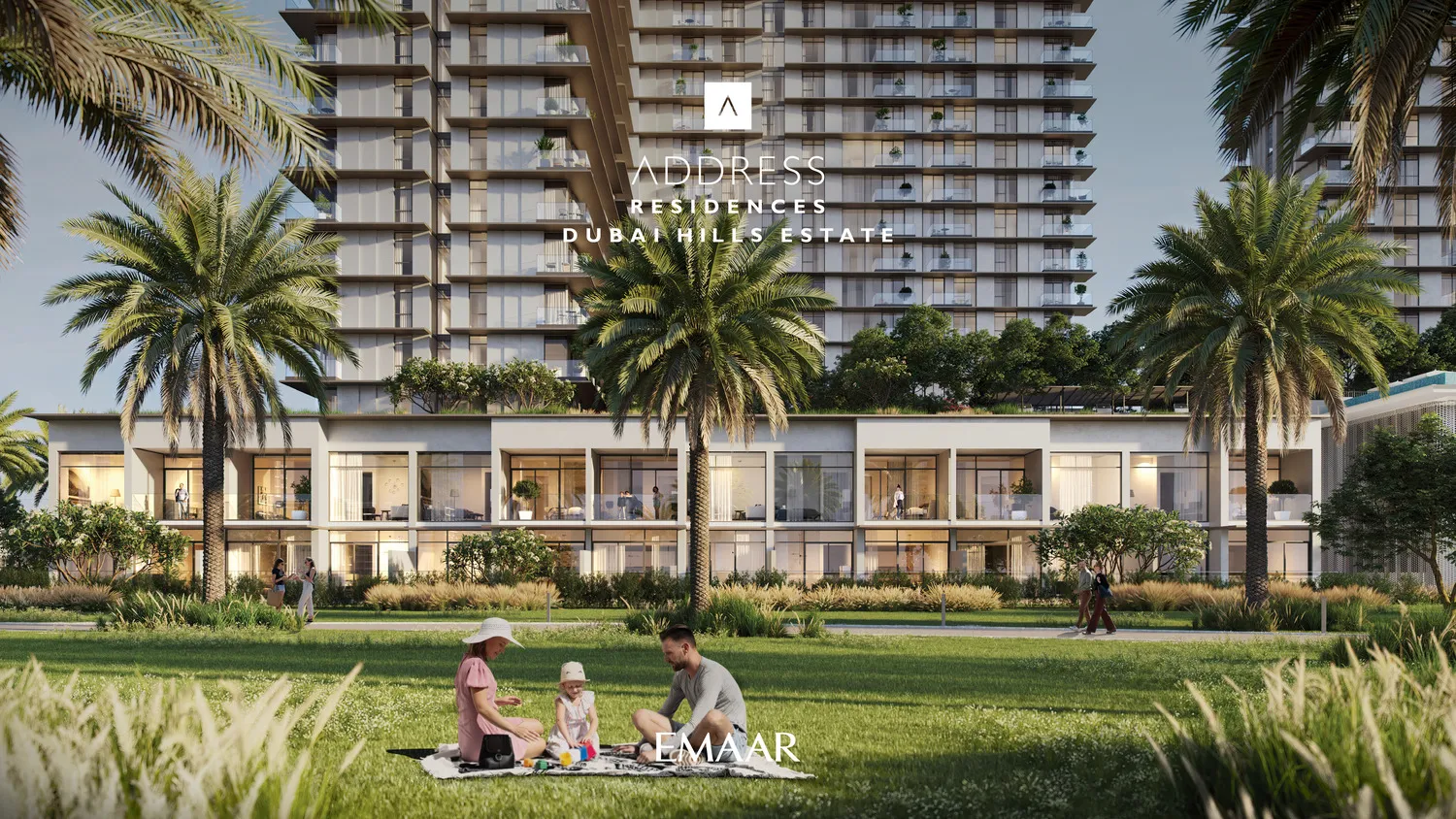 Address Residences Dubai Hills Estate — вид на комплекс
