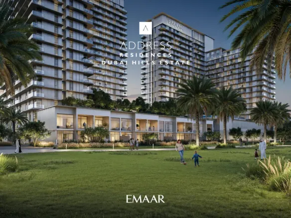Address Residences Dubai Hills Estate — вид на комплекс, фото 4
