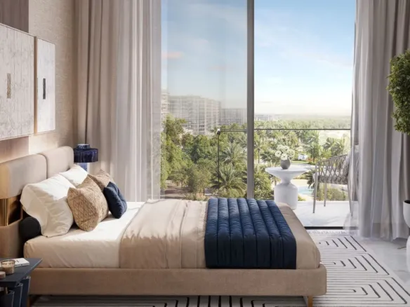 Address Residences Dubai Hills Estate — спальня