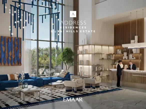 Address Residences Dubai Hills Estate — лобби