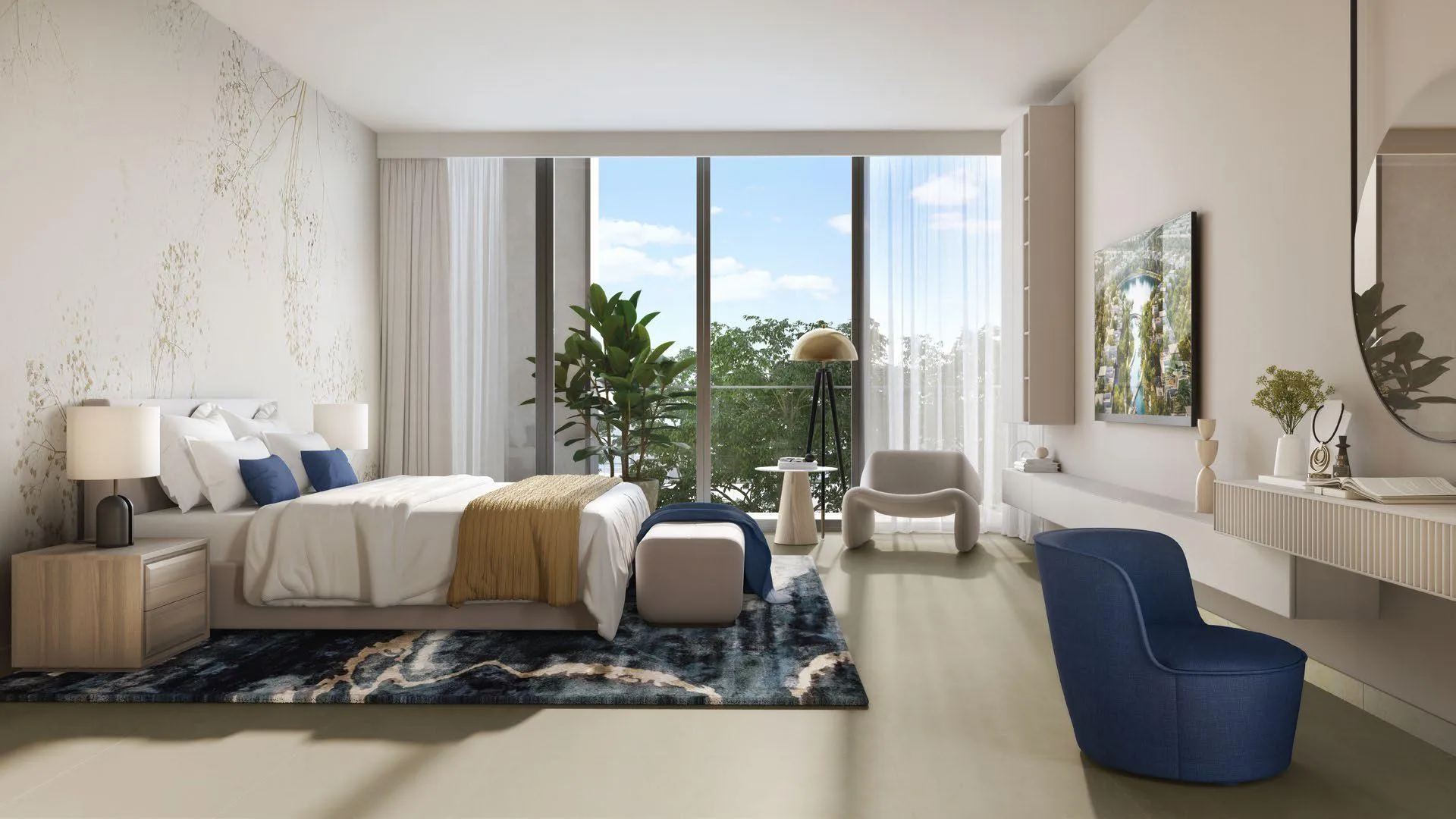 Address Villas Hillcrest — спальня