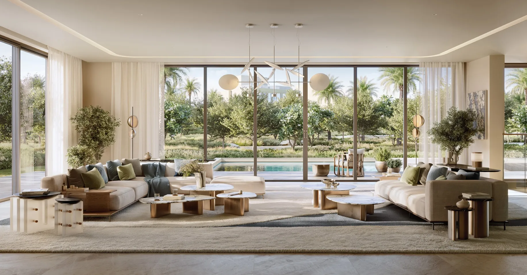 Address Villas Tierra — интерьер гостиной, фото 12