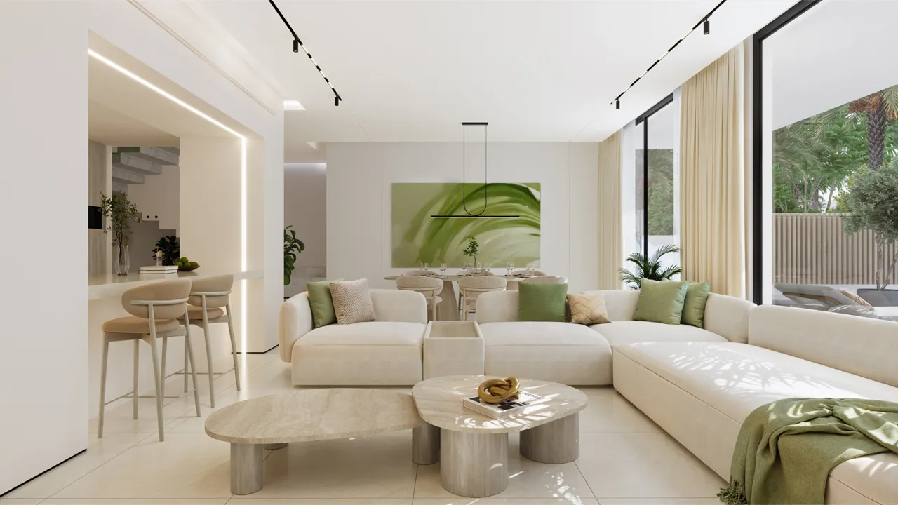 Aila Homes — интерьер гостиной