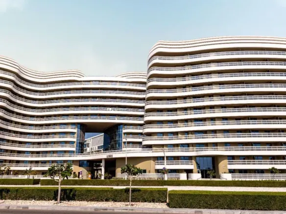 Ajwan Towers — фасад здания