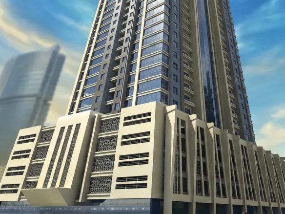 Al Aamra 3 Tower — фасад здания, фото 3