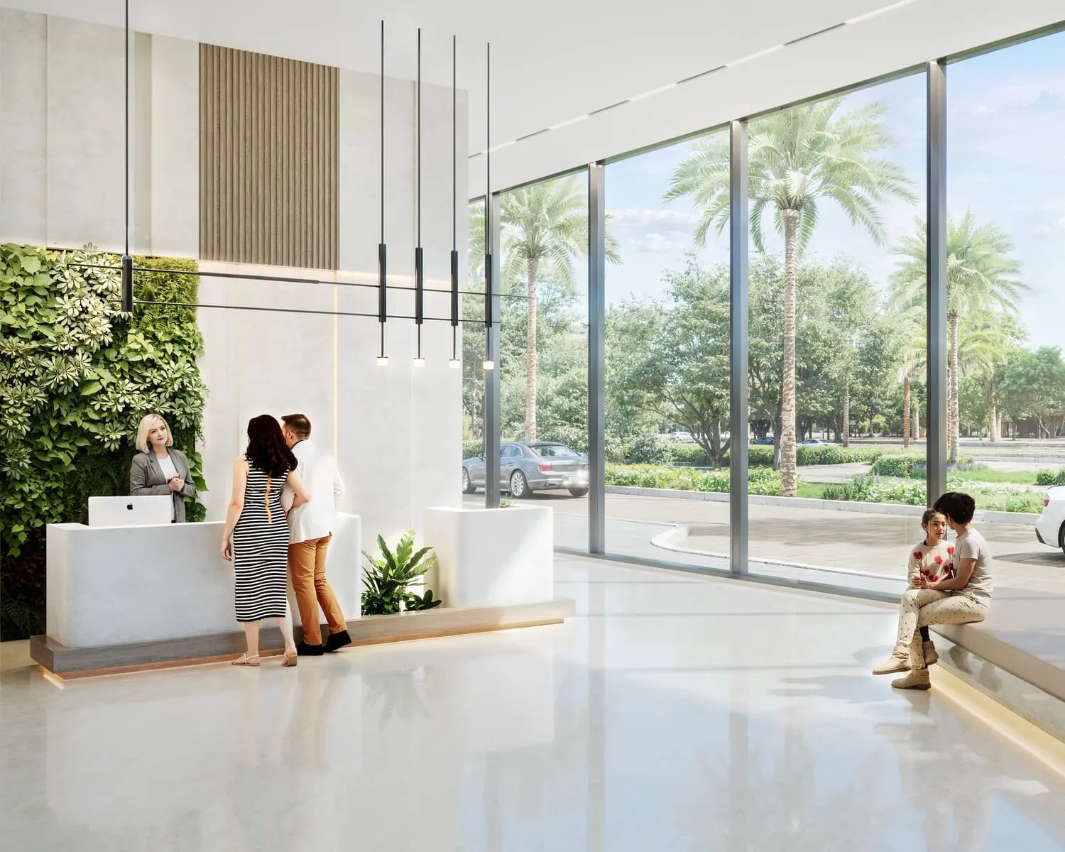 Al Hamra Greens — лобби