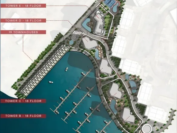 Al Hamra Waterfront в районе Аль-Джазира Аль-Хамра — фото 25