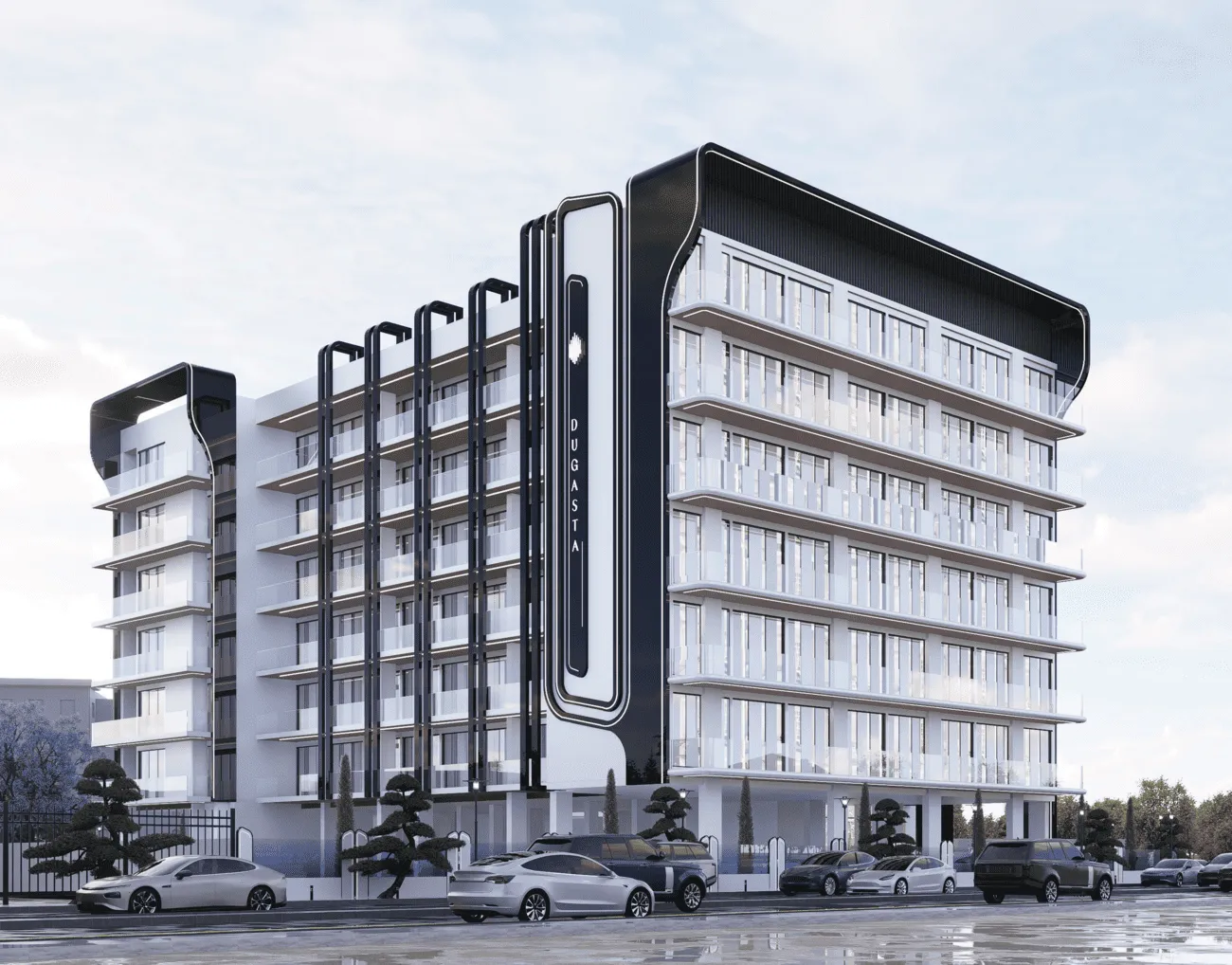 Al Haseen Residences 3 — фасад здания