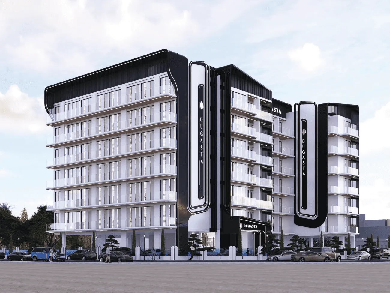 Al Haseen Residences 3 — вид на комплекс