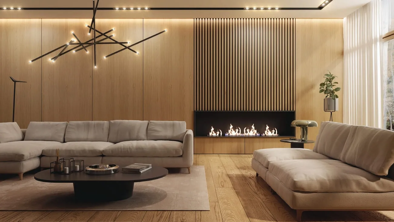 Al Haseen Residences 3 — интерьер гостиной