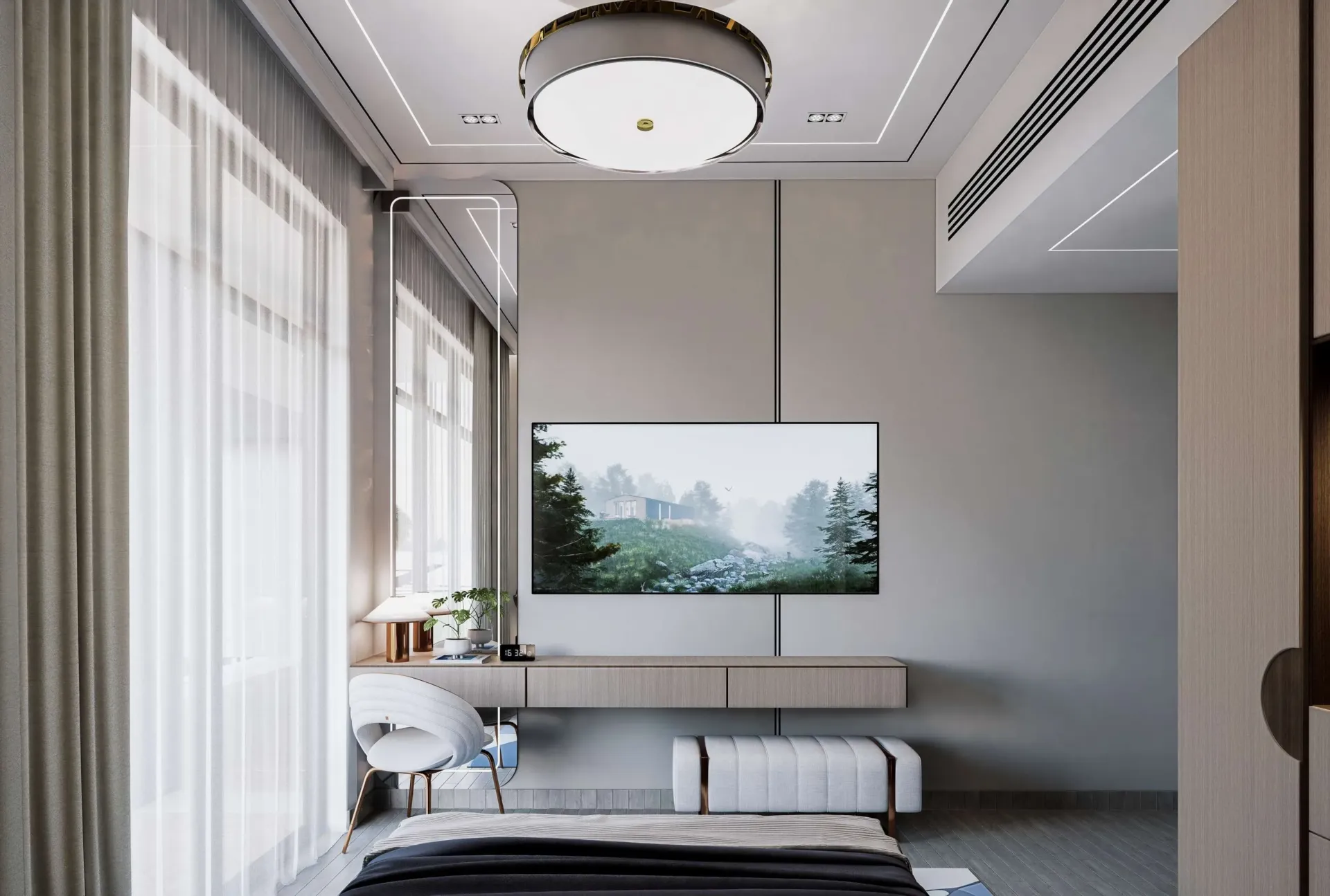 Al Haseen Residences 5 — спальня