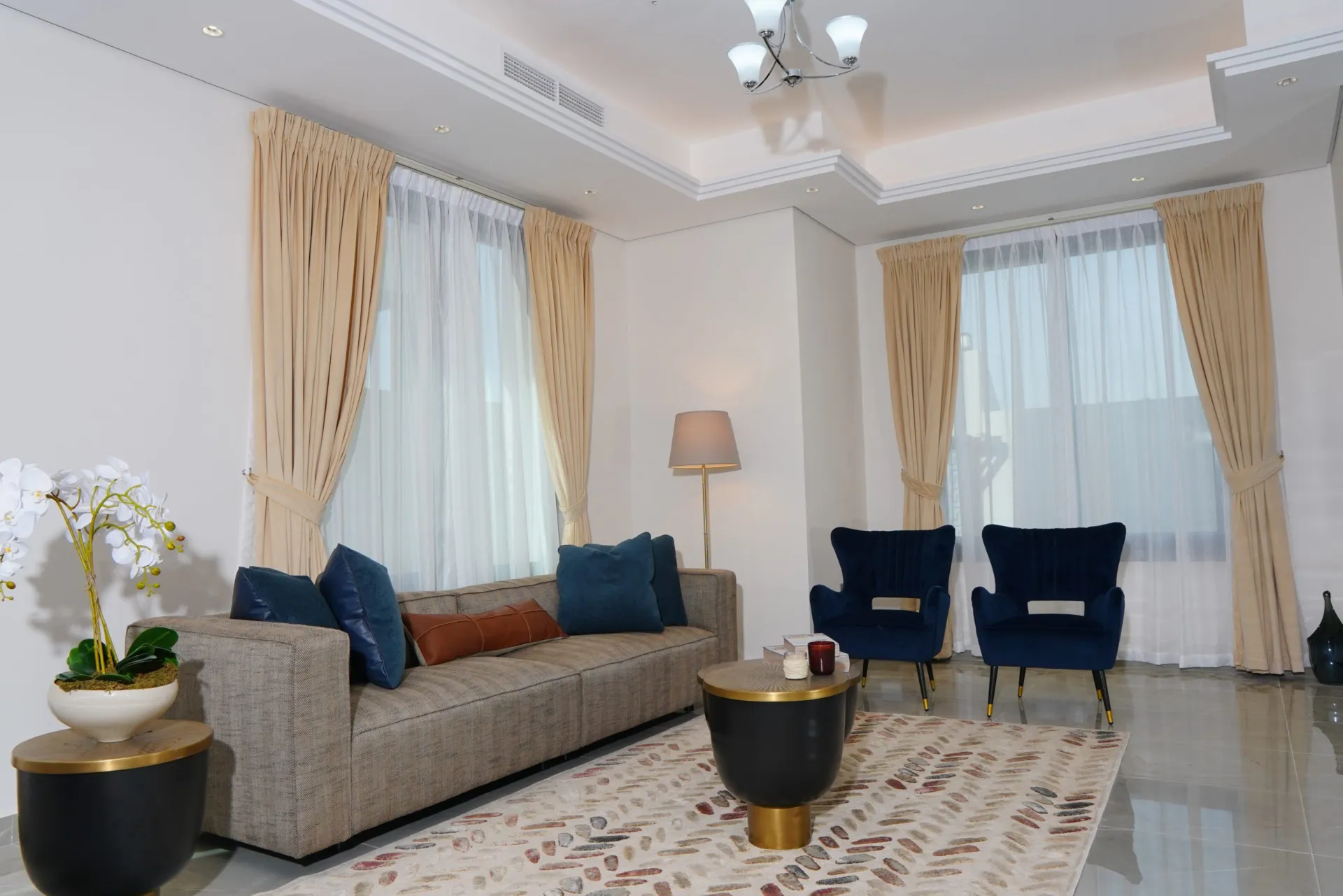 Al Helio Villas — гостиная