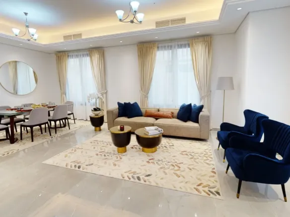 Al Helio Villas — интерьер гостиной