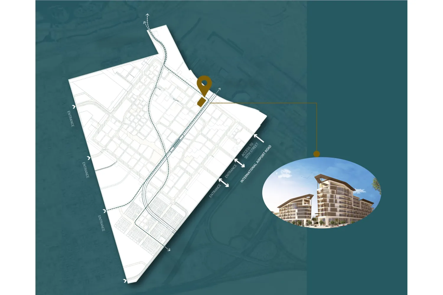 Al Mahra Residence в районе Масдар Сити — фото 14
