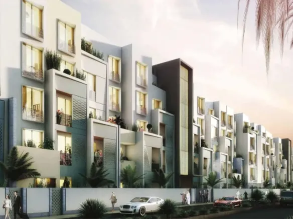Al Multaqa Avenue — вид на комплекс