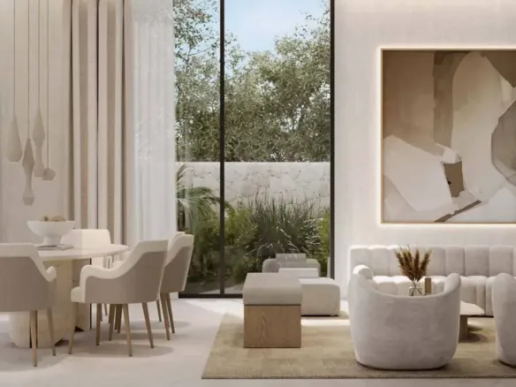 Al Naseem Villas by Modon Properties — интерьер гостиной
